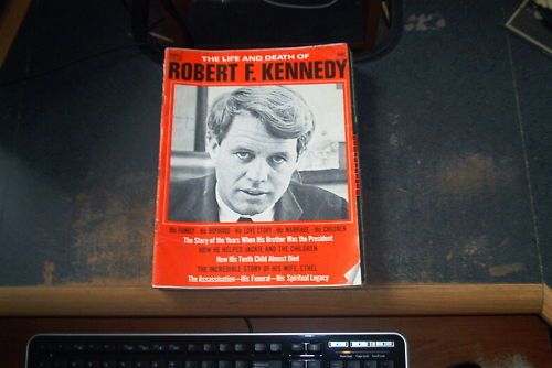 Magazine THE LIFE AND DEATH OF ROBERT F. KENNEDY Dell  