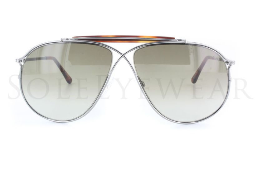 NEW Tom Ford Magnus TF 193 10P Ruthenium Sunglasses  