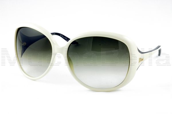 CHRISTIAN DIOR SUNGLASSES COCOTTE I5ZJS IVORY OVERSIZED NEW 2012 