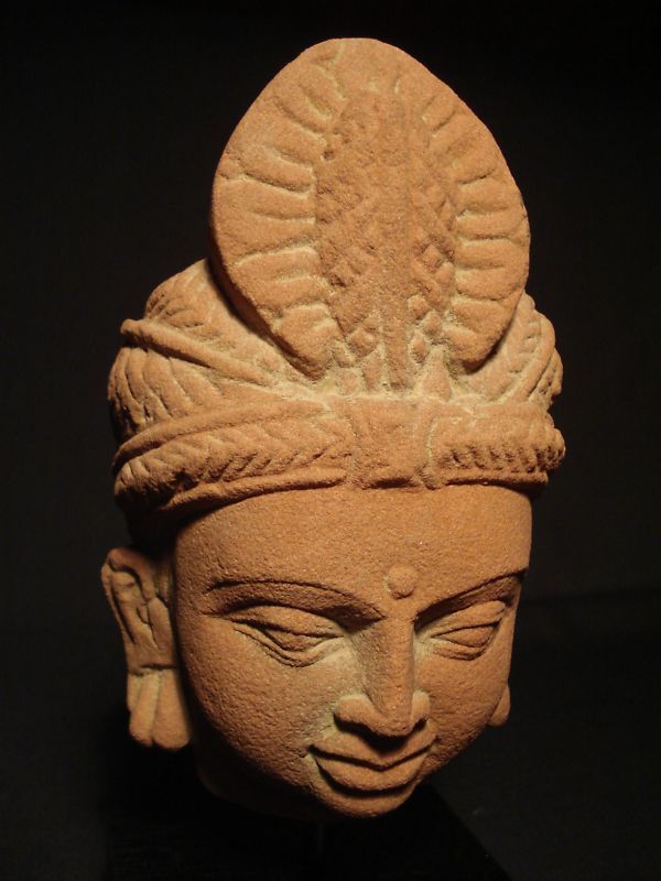 178=A Fine Head of Bodhisattva, Gupta P circa500 A.D  