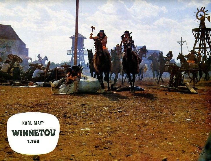 Winnetou 1. Teil ORIG EA AHF Pierre Brice / Lex Barker  