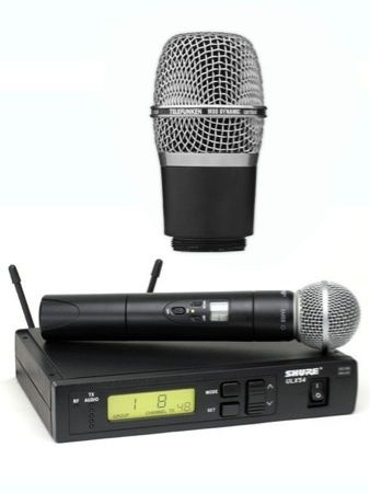 Shure ULXS24 w/ TELEFUNKEN M80 WH  