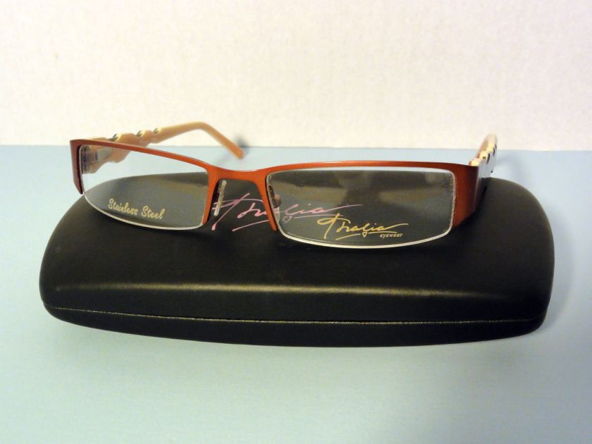 New Thalia Regia Burgundy Women Designer Eyeglass Frames fashion 