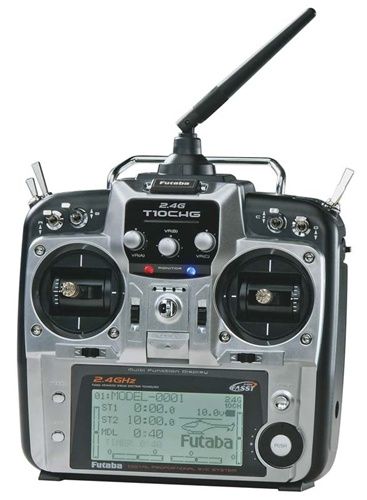 Futaba 10CHG 10Ch FASST 2.4GHz Heli Tx/ R6008HS Rx 10CG  