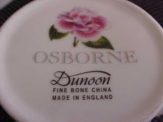 Osborne Dunoon Camelia Japonica Floral Mug England  