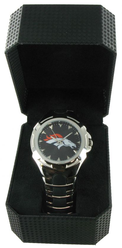 Denver Broncos NFL Watch Stainless Victory Football  