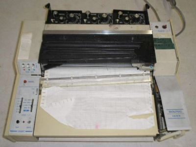 Soltec 1243 Voltage 3 Pen Graph Chart Recorder/Plotter  