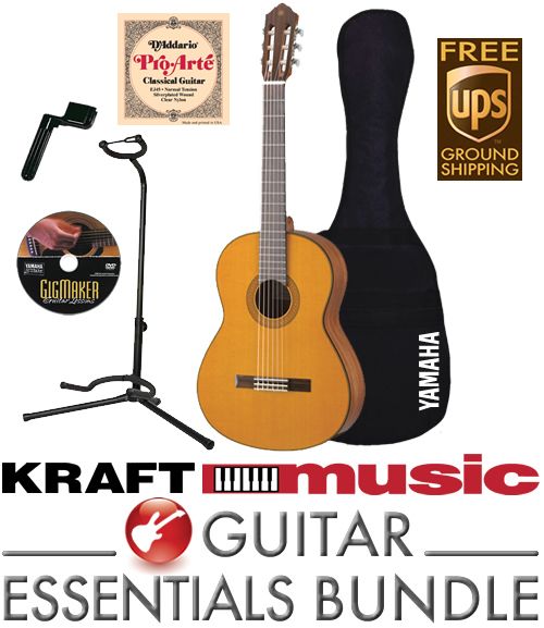 Yamaha CG142C Classical GUITAR ESSENTIALS Bundle CG 142  