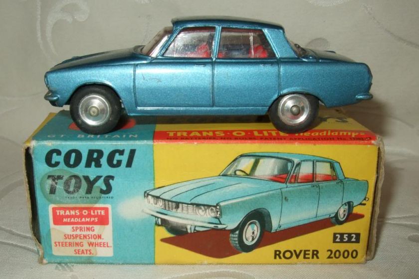 Vintage CORGI TOYS.ROVER 200.No 252.BOXED.EXCELLENT PLUS  