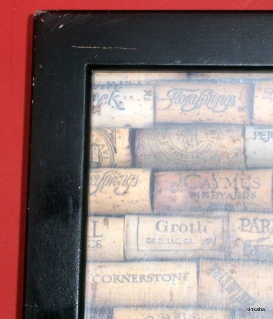 HTF Wine CORKS Framed PHOTOGRAPH Paul George 1989 BAR  