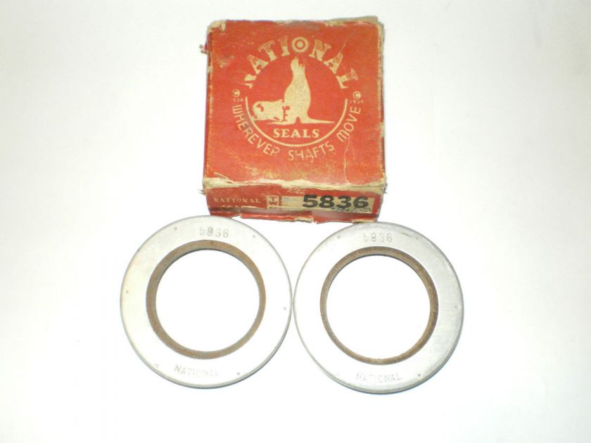   CHRYSLER DODGE DESOTO PLYMOUTH TRUCK FRONT WHEEL SEALS 1950 1951 1952