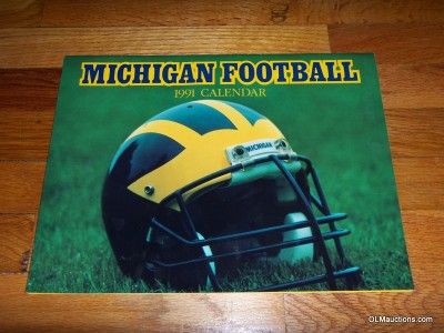   University Of Michigan Calendars 1991 1999 2000 2001 2002   