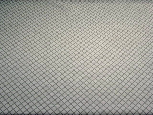 White Green Diamond Pattern Upholstery Fabric bty  