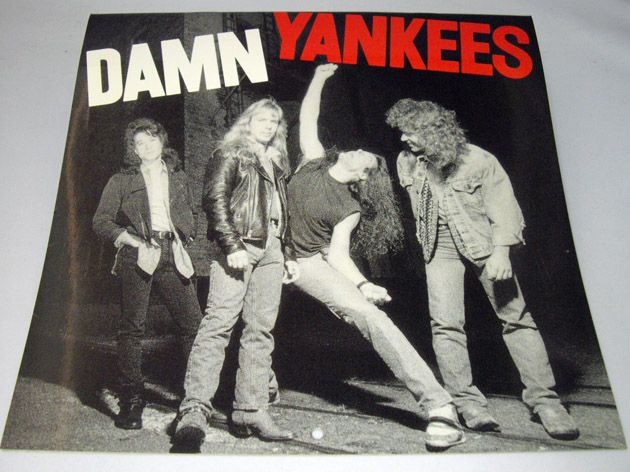 DAMN YANKEES Japan Tour 1990 Concert Program Book RARE  