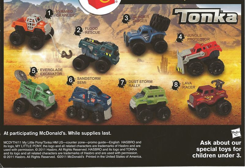 McDonalds 2011 Tonka  