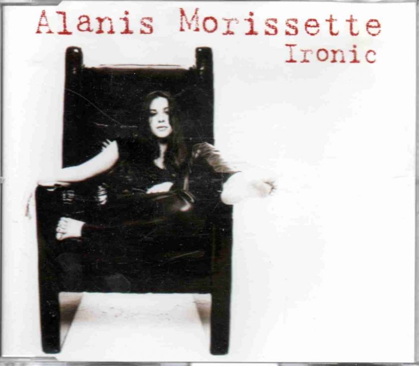 Alanis Morissette   Ironic   4 Track Maxi CD 1995  