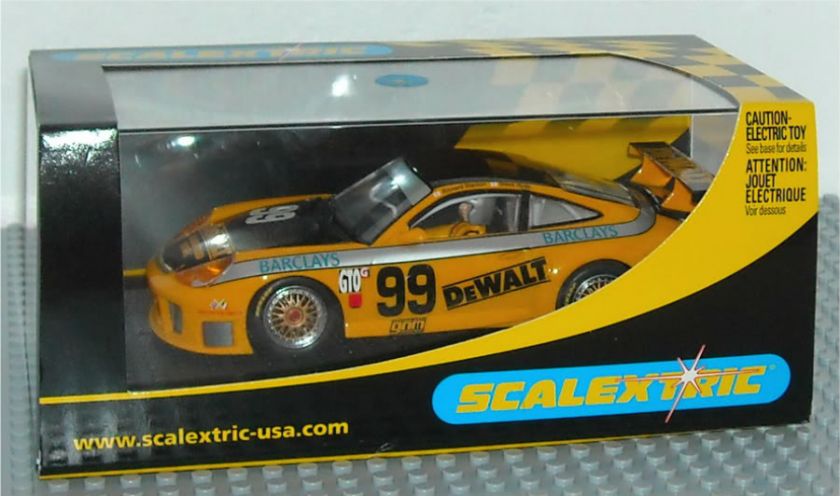 32 Scalextric C2481 Porsche 911 GT3R DeWALT MINT  parade lap for 