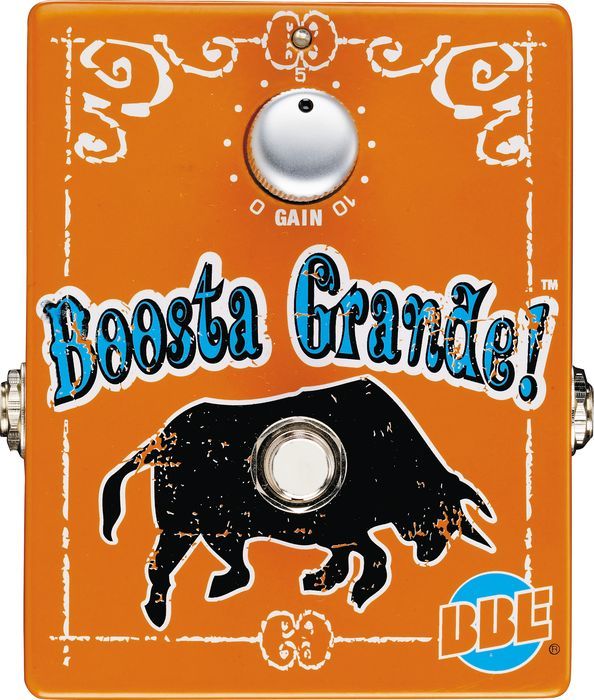 BBE Boosta Grande Power Supply 20 DB Boost Pedal  