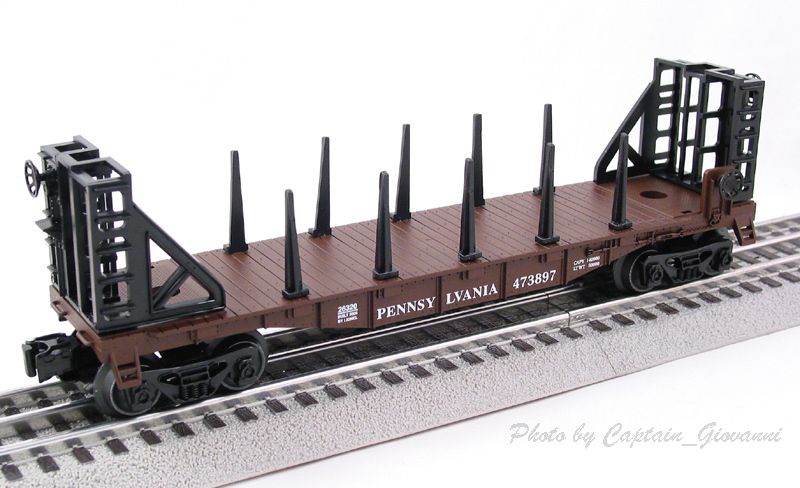 Lionel #26320 Pennsylvania RR Bulkhead Car  