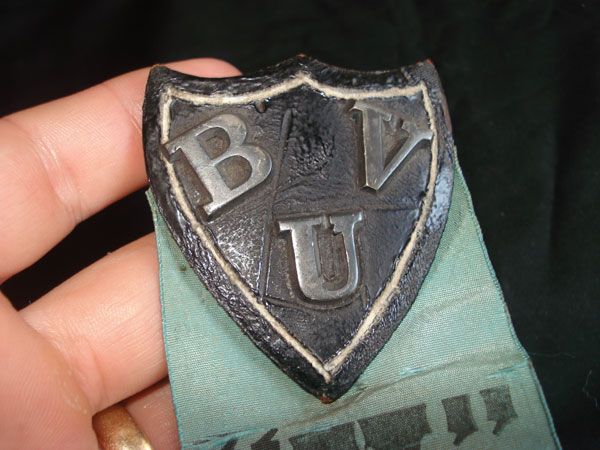 28TH IOWA SURVIVORS BADGE ~ GAR ~ CIVIL WAR  