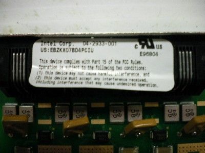 INTEL CORP 04 2933 001 Voice Card electronics  