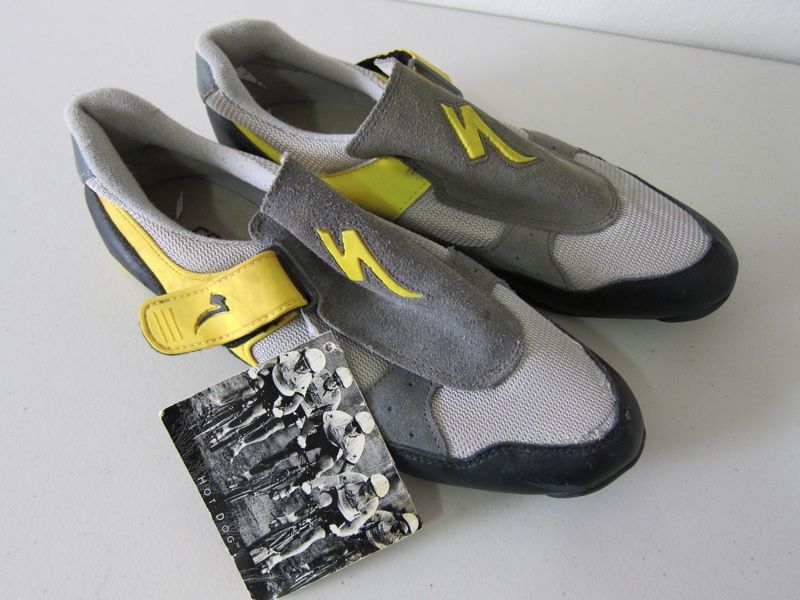 Specialized Hot Dog cycling shoes   NOS vintage   size 43.5 EUR 10 