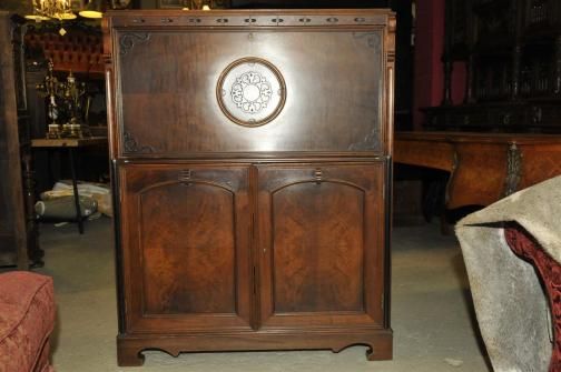 description very nice mahogany secretary dating from the 1930 art deco 