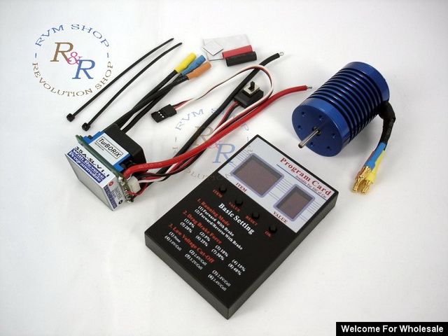 10 RC Car 9T 4370kv Brushless BL Motor 35A ESC 3 in 1  