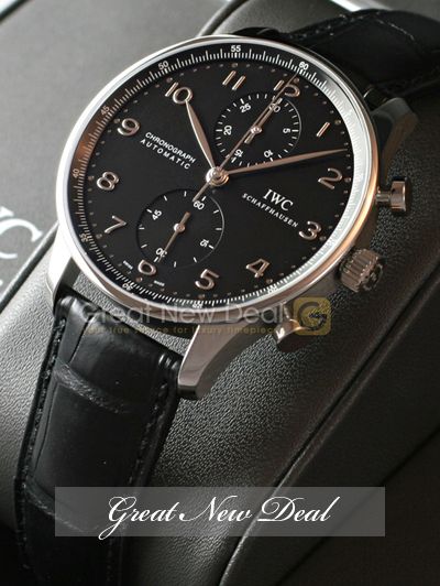 IWC PORTUGUESE CHRONO MENS WATCH IW371438 BNIB iw 3714 38  