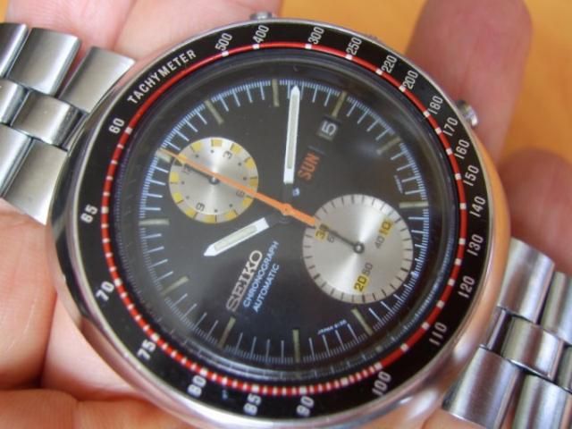 RARE 70s SEIKO CHRONOGRAPH 6138 0011 UFO  FULL ORIGINAL  