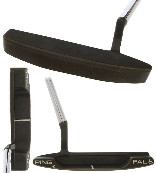 PING PAL 6 BERYLLIUM COPPER BECU 35 PUTTER  