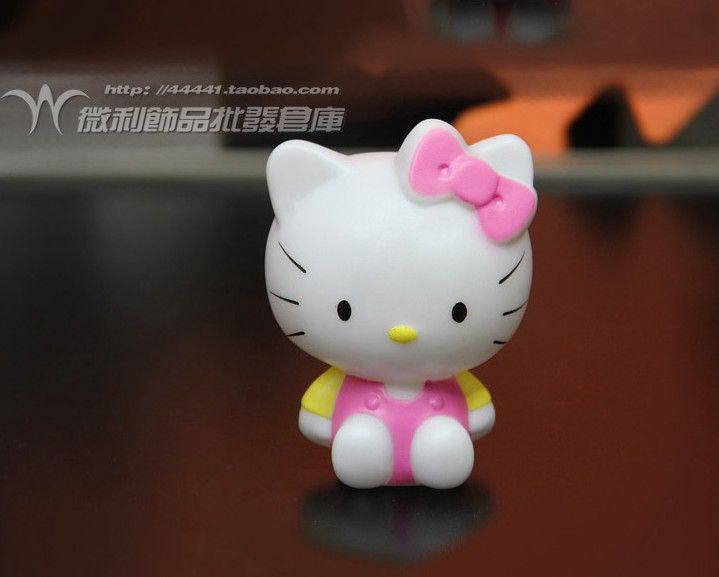 HOT Bling 3D Hello Kitty Cartoon Characters Flatback DIY Phone Case 