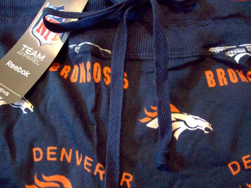 Denver Broncos SLEEP PANTS WOMENS PAJAMAS LOUNGE  