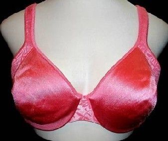 Vanity Fair 75020 Beautiful Benefits UW Bra 40D Pink  