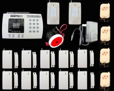 99zone Autodial Wireless Home Security Alarm System F51  