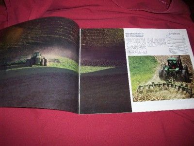   Deere 8450 8650 8850 Tractor Brochure 4 Wheel Drive 28 Pages  