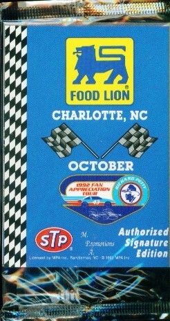 50 lb. CASE) NASCAR STP Food Lion Richard Petty Cards  