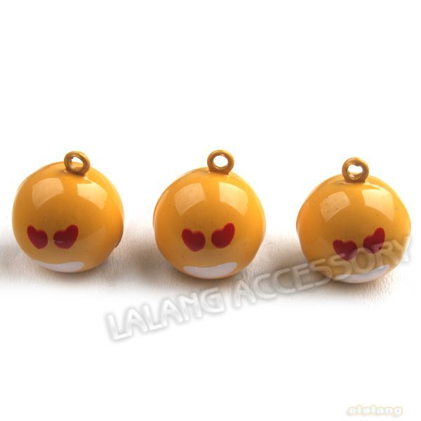 5x 270093 Love You Charms Jingle Bell 19.5mm Fit Christmas/Party Free 