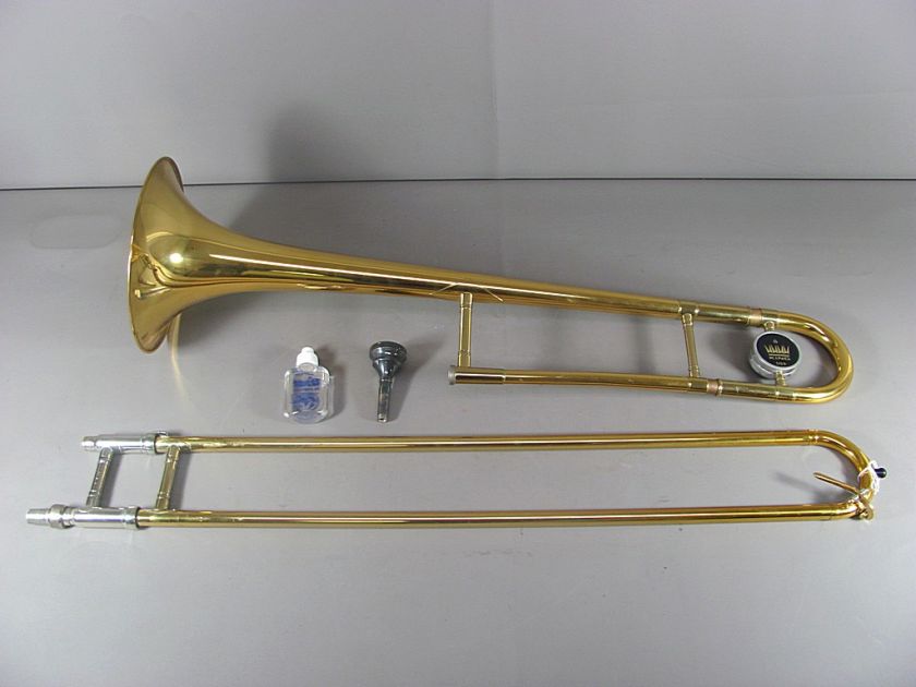 King 606 Trombone with Padded Hard Case & K&M Stand (K 9257 