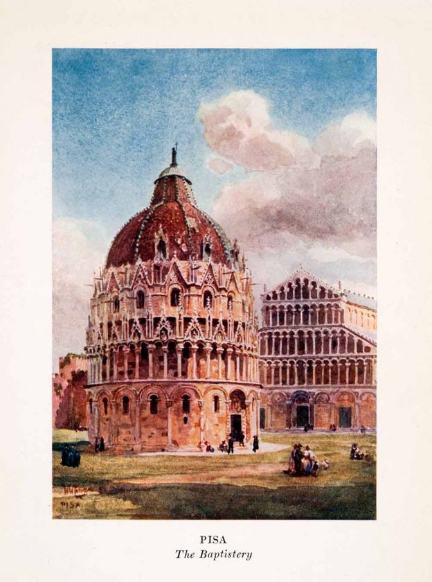   Baptistery Saint John Italy William Wiehe Collins Architecture  