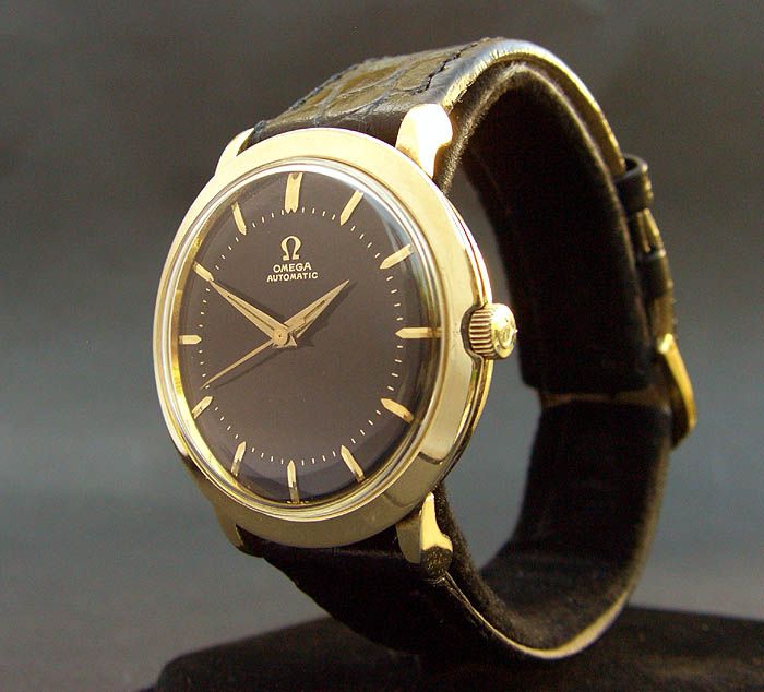 MINTY 1957 Vintage OMEGA AUTOMATIC 500 17J MEN SWISS 10K GOLD FILLED 