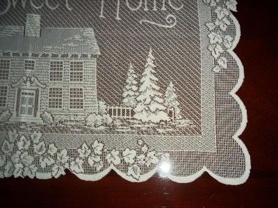 CREME LACE HOME SWEET WALL HANGING 28 X 18 CWHH207  