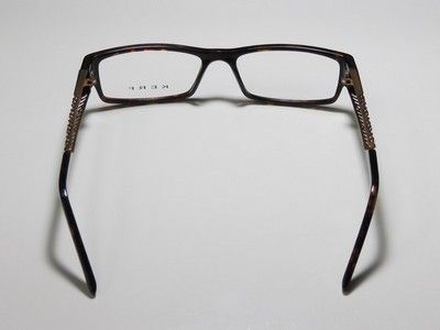 NEW KERF 701 53 16 VISION CARE HAVANA/ORANGE BRONZE EYEGLASS/GLASSES 