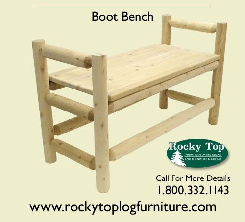 Rocky Top offers a wide variety of log furniture. Visit our store to 