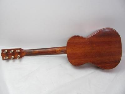   Kamaka Hawaii Koa 6 Sting Tenor Ukulele White Label VL1113  