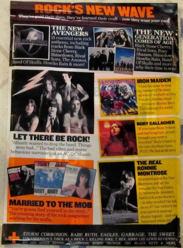   CD May 2012 AC DC Let There Be Rock IRON MAIDEN Ronnie Montrose  