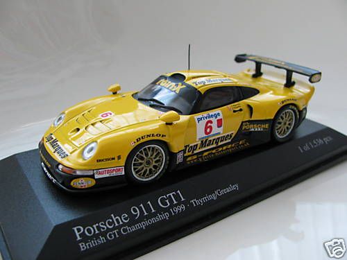 43 Minichamps Porsche 911(993) GT1 #6 British GTC 96  