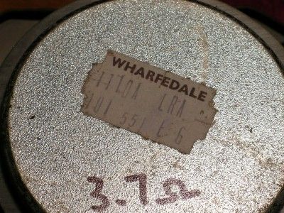 pair Vintage Wharfedale mid range Speakers 1110A LRA  