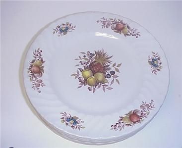 ROYAL WESSEX DESIRE SWINNERTONS DINNER PLATES SET OF 9  