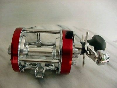 New Abu Garcia 7000i Ambassadeur Red Baitcast Reel  